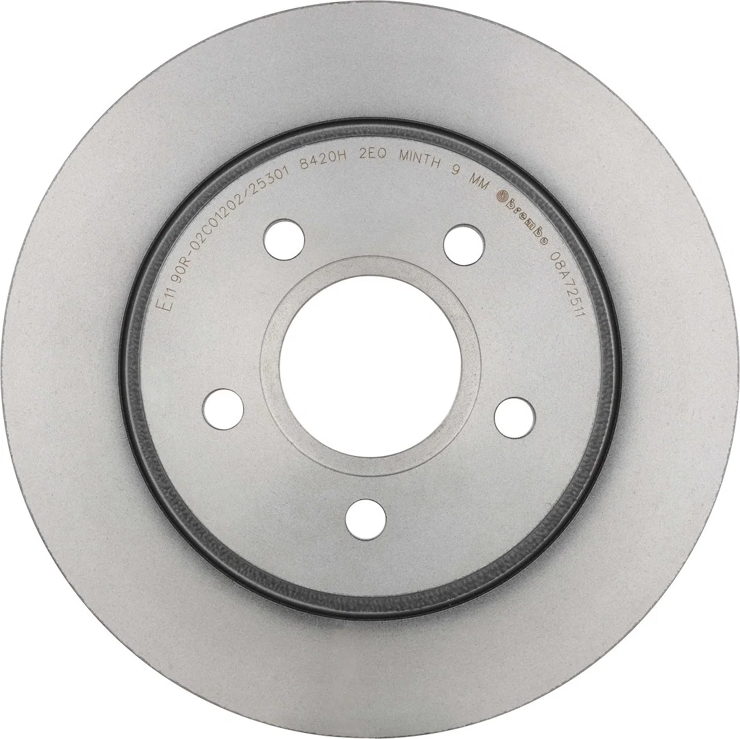 08A72511C02 – BREMBO Brake Rotor, Solid One Piece Design Wheel Bolt Pattern 5 x 107.95 Millimeter 271 Millimeter Diam...